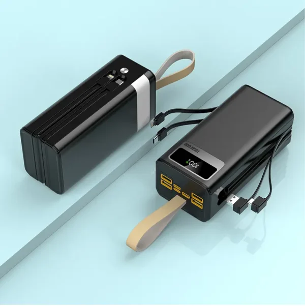 New K40 - 40000mAh Power Bank Built in torch