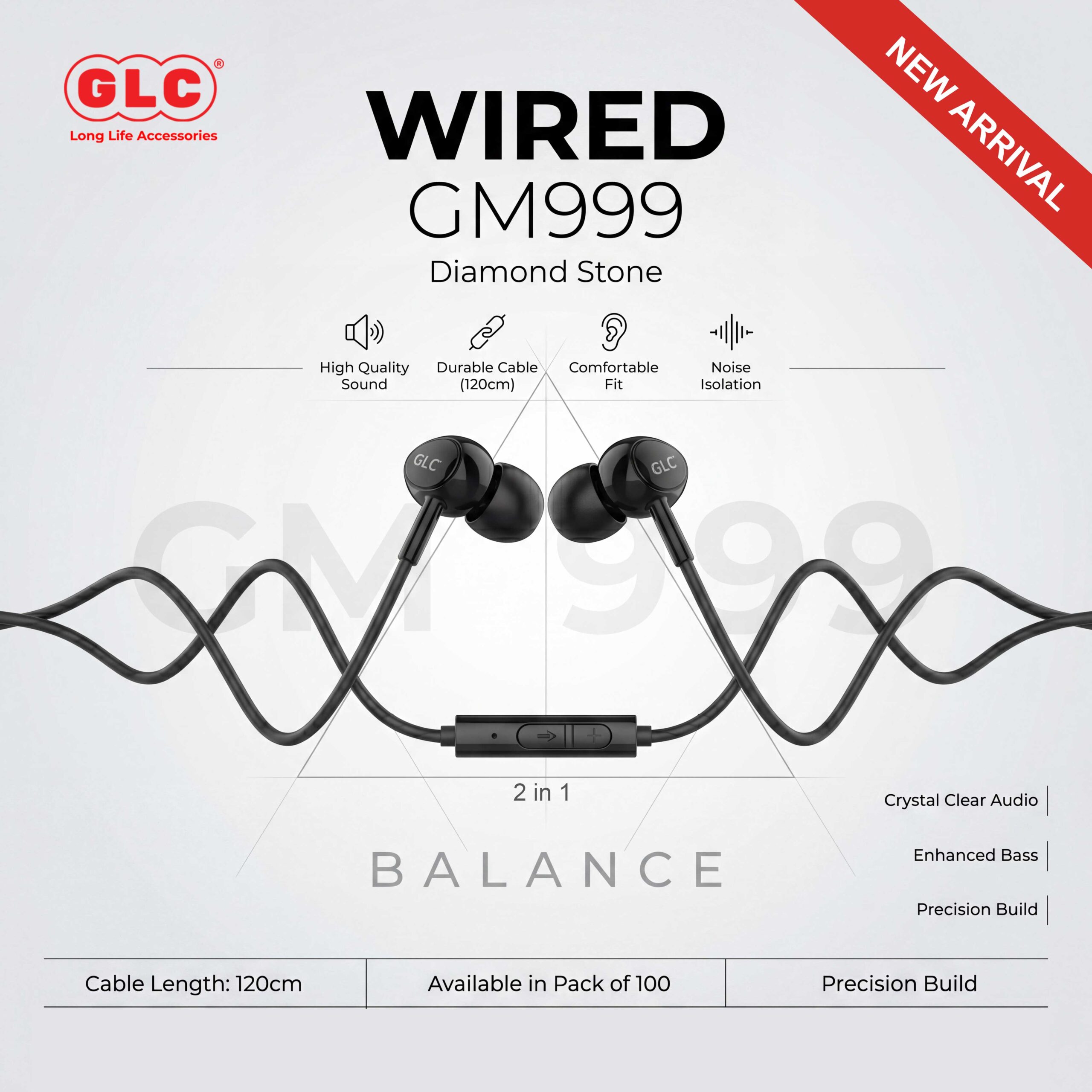 GLC GM999 Earphone